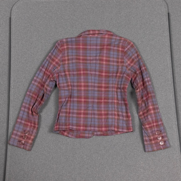 Y2K Plaid American Eagle Blazer - Picture 2 of 7
